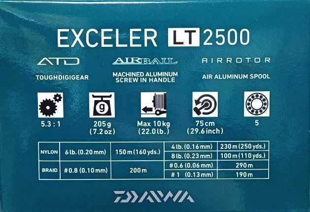DAIWA 20 Exceler LT 2500