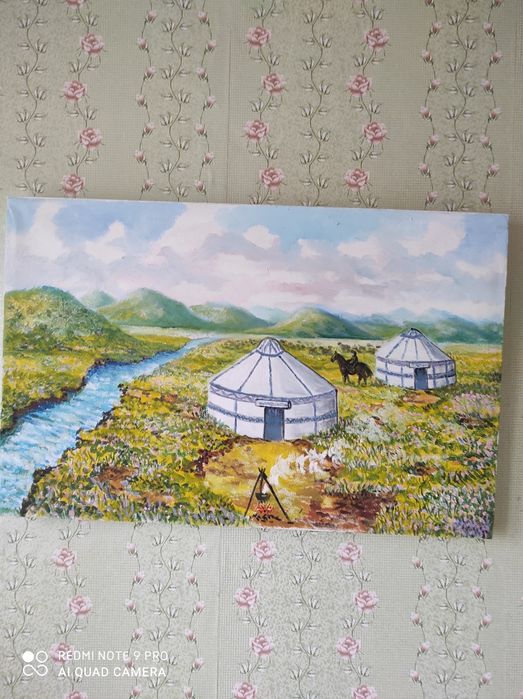 Продаю картину природа жайлау