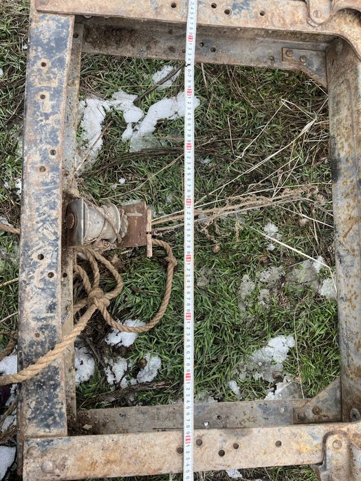 Рама от Газ 53 с рессорами