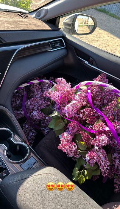 Сирень свежий.