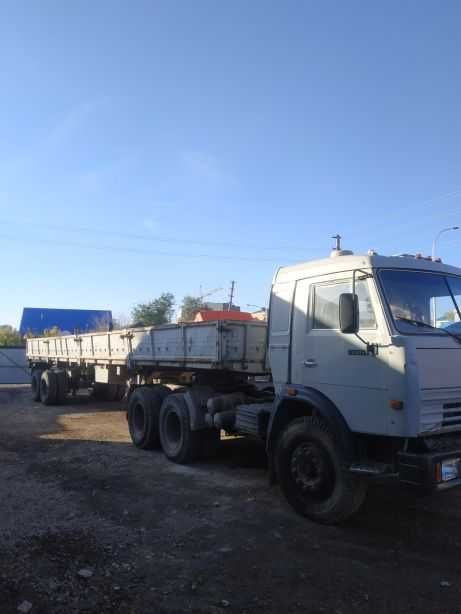 Услуги КамАЗа полуприцеп длинномер шаланда длина 13.6м - Междугородние ...