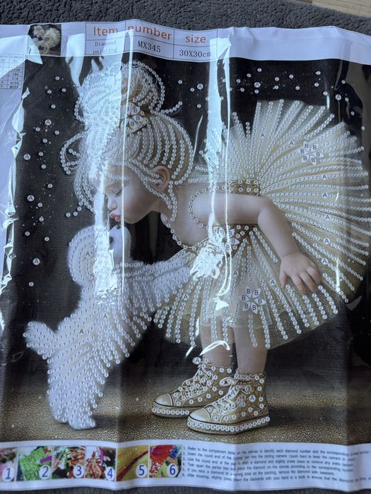 5D комплект за рисуване с диаманти”Направи си сам”