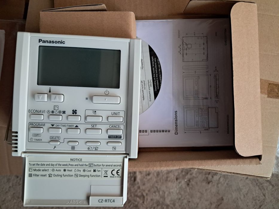 Telecomanda cu fir Panasonic CZ-RTC 4