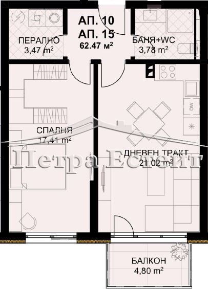 2-стаен в Варна-Бриз площ 78 цена 150800