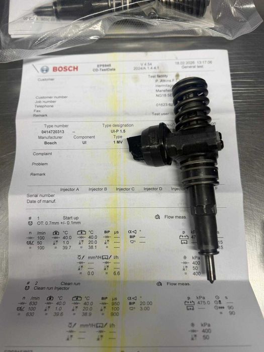 Втора употреба помпа Дюзи Bosch:/AUDI/SKODA/SEAT/VW/FORD