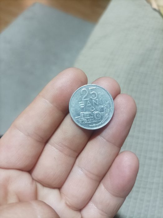Monezi vechi de 25 BANI din 1982