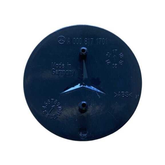 Емблема Мерцедес Mercedes Benz Тапа с две краета 57мм 3-ри цвята