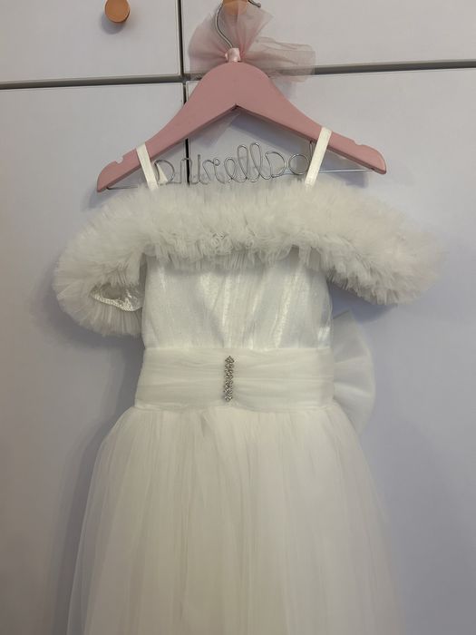 Rochie fetite nunta  tull 7-10 ani