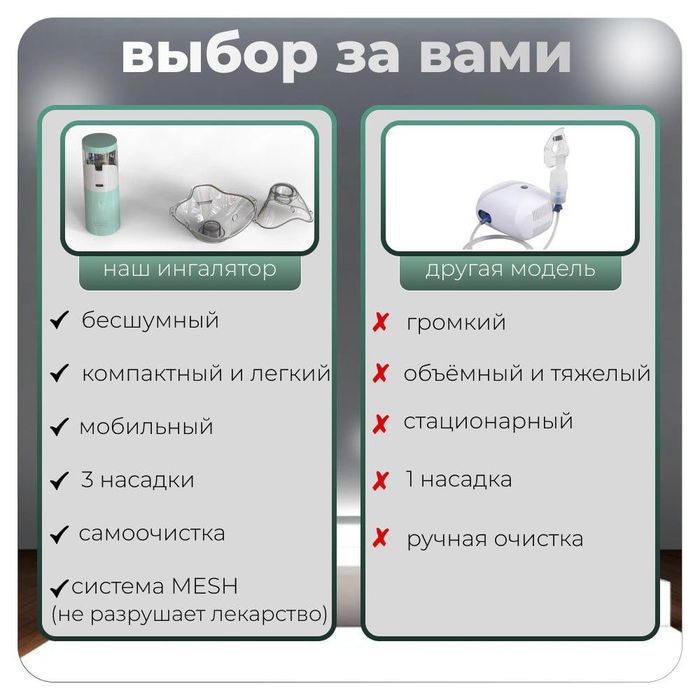 Ингалятор бесшумный
