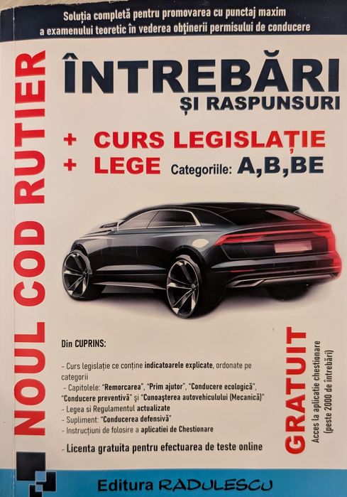 Noul Cod rutier + intrebari Ed Radulescu