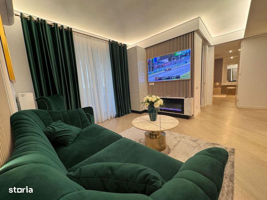 Apartament de lux 3 camere de închiriat – Cortina North, Pipera