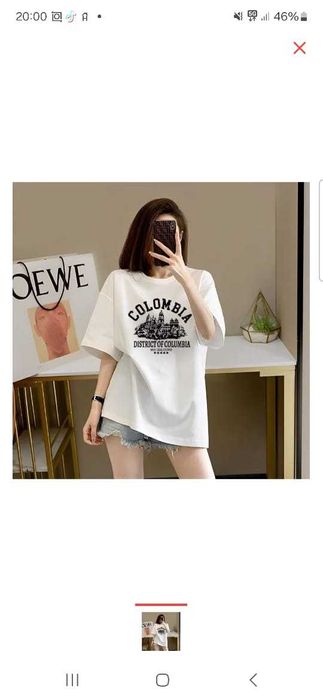 Новая женская футболка хлопок