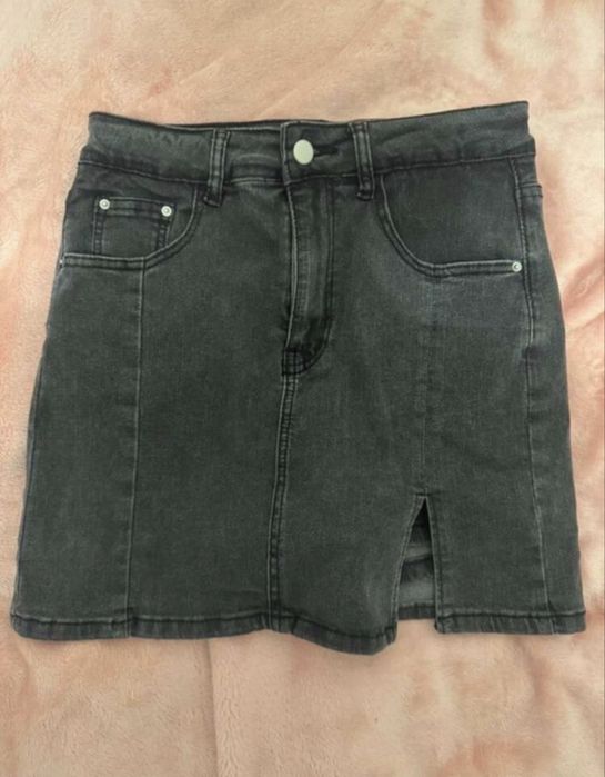 Fusta pantalon denim