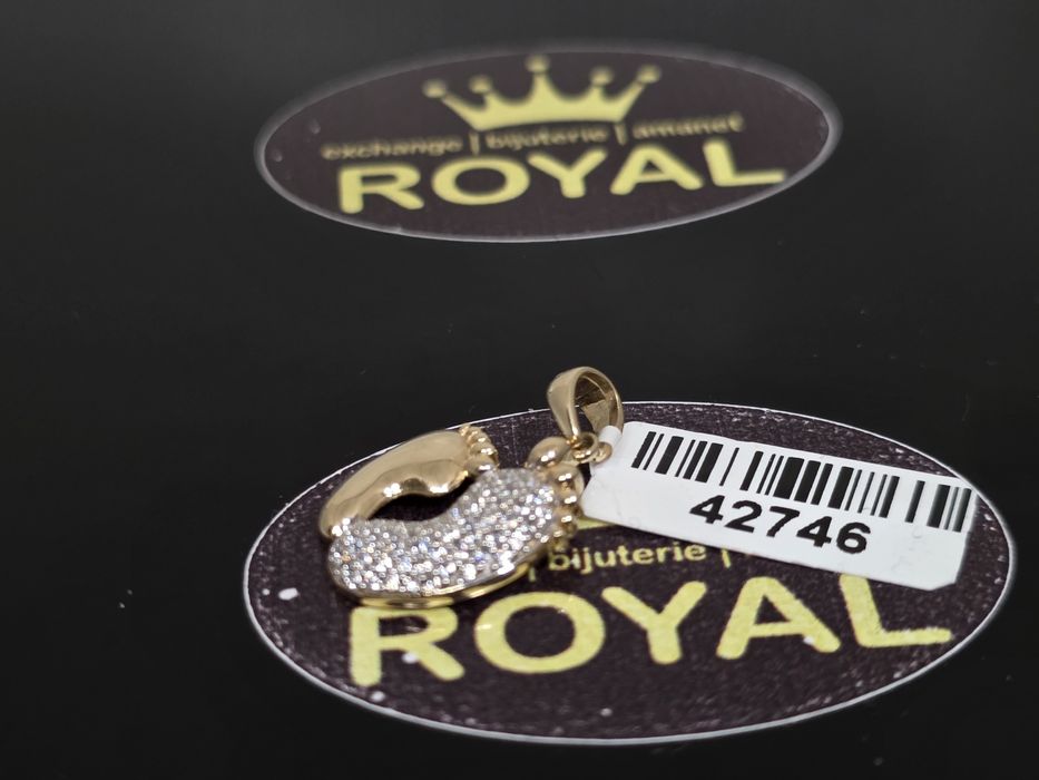 Bijuteria Royal: Pandantiv aur 14k/1.61 gr
