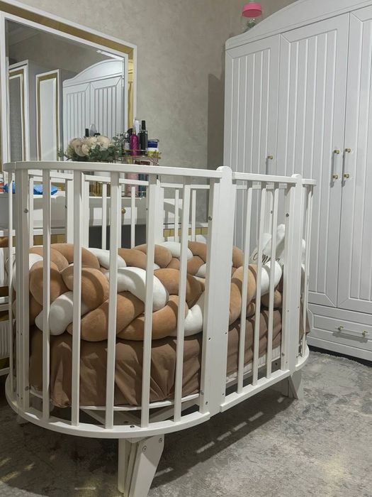 Детская кровать люлька трансформер