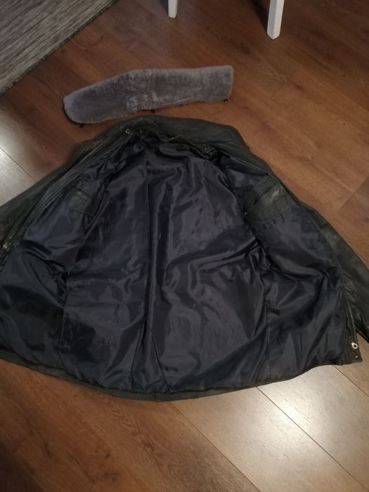 Кожена шуба от естествена кожа