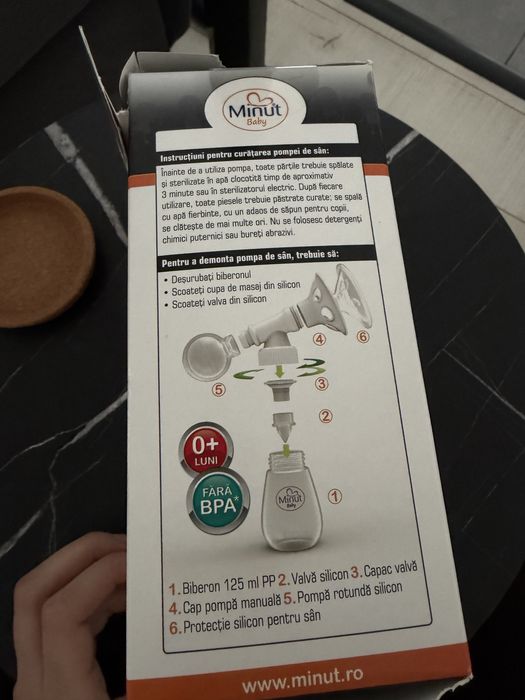 Pompa manuala de muls