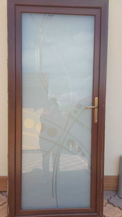 Ușă termopan, de exterior, cu o singură parte