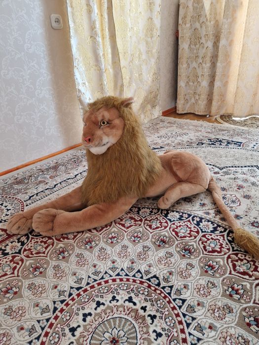 Мягкая игрушками лев за 5000 тенге