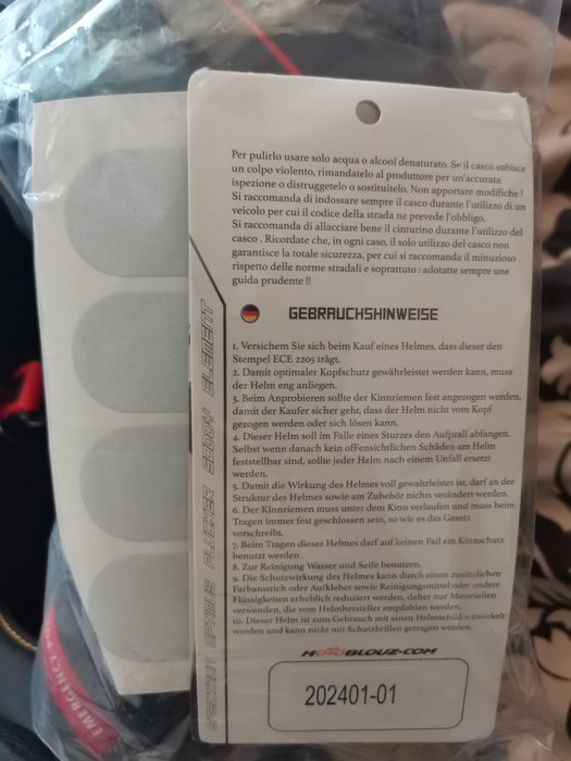 Каска за мотор Dexter Mirage с очила