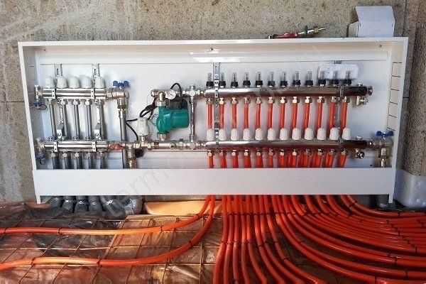 Теплый пол отопление  “под ключ”