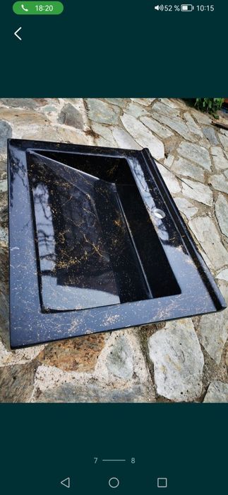 Vând chiuveta marmura neagra stare buna