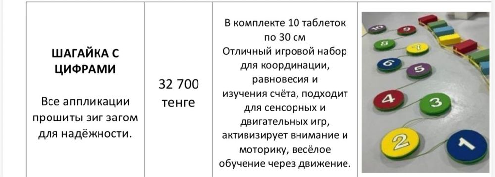 Оборудование для детских садов