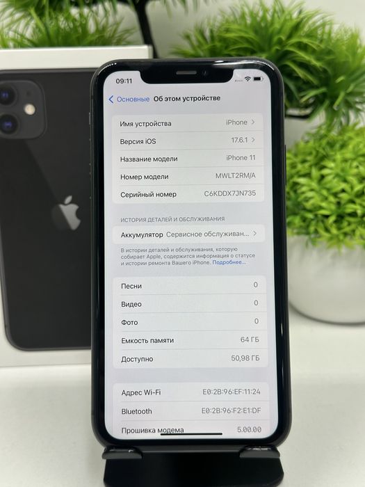 Iphone 11 64 gb Akb 73%