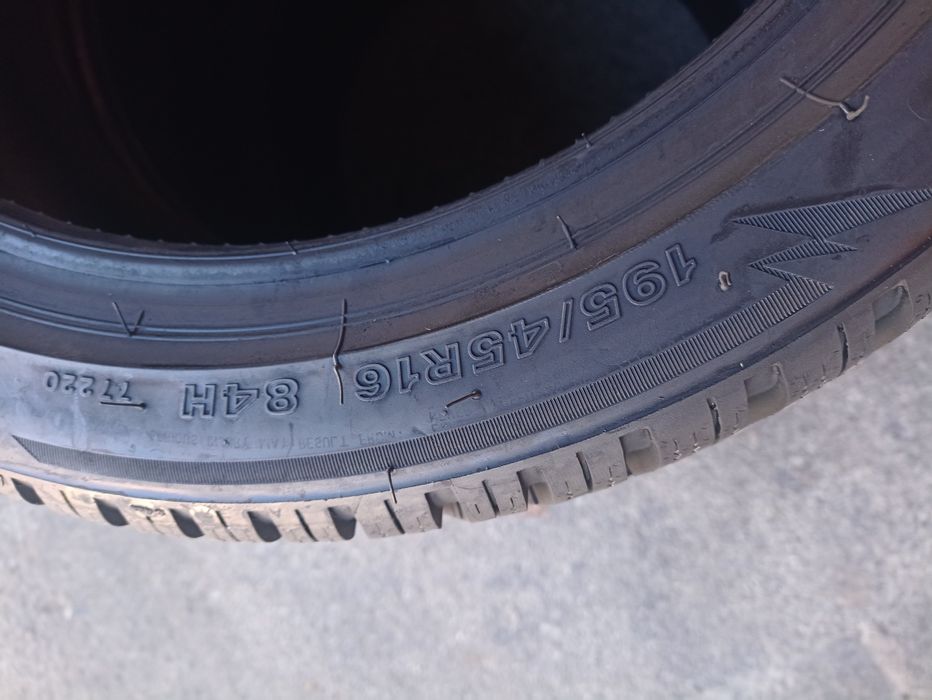 4 anvelope de iarna NOI bridgestone 195/45 R16 dot 4319