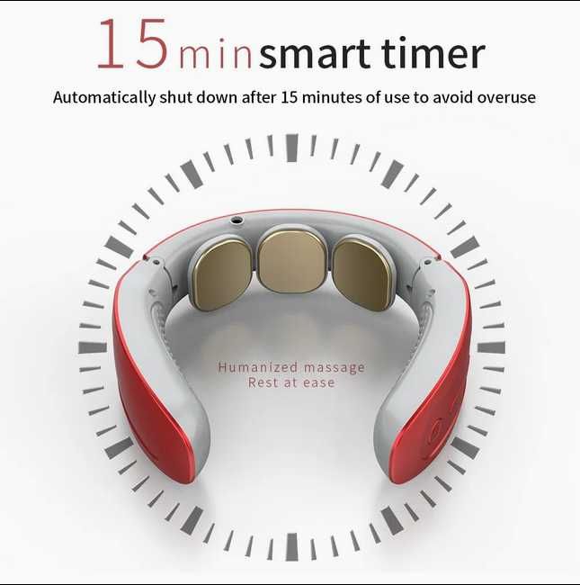 Многофункционален масажор за рамене и шия, физиотерапевтичен