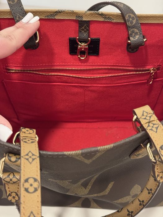 Geanta superba Louis Vuitton On The Go in conditie perfecta