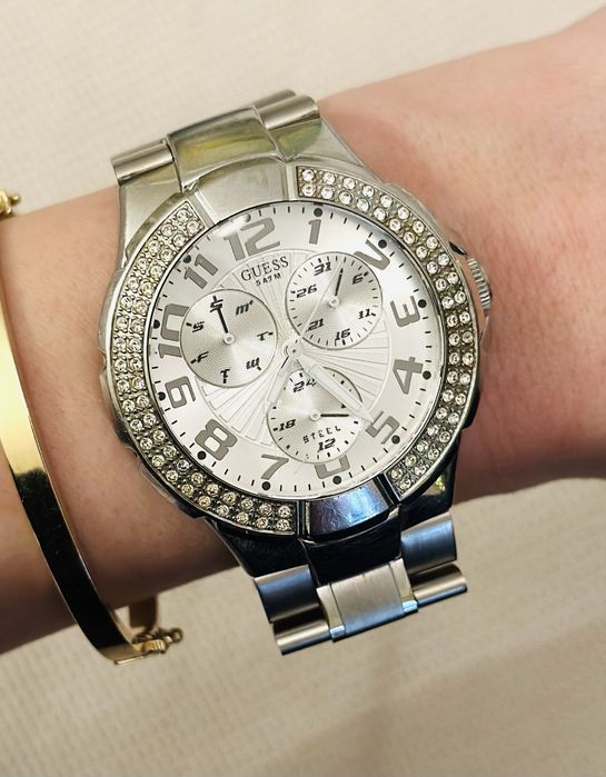 Ceas Guess cu zirconiu