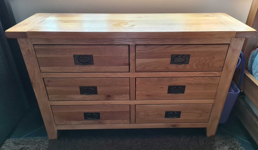 Скрин Комод Шкаф от Дъб Масив внос от UK