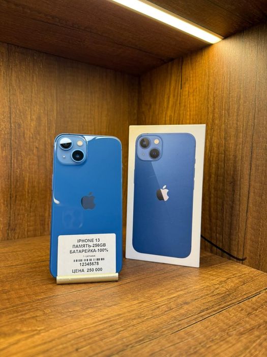 IPhone 13 256gb 100% все родное