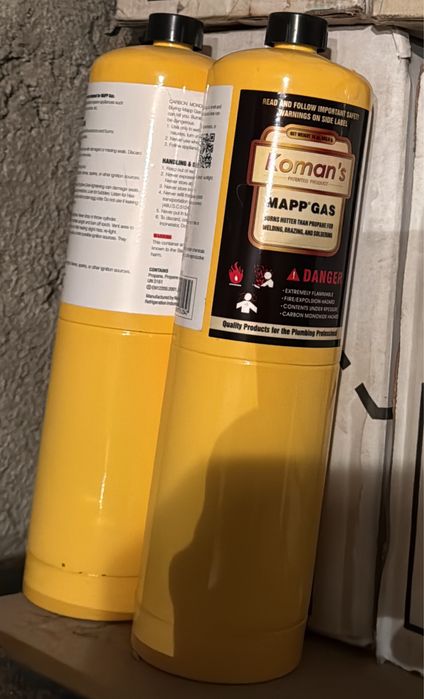 МАПП газ. MAPP gas