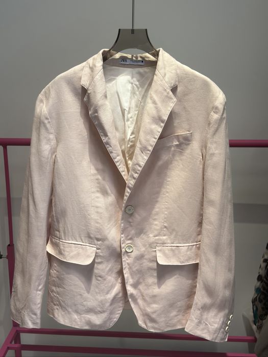 Zara Massimo лён рубашки платья