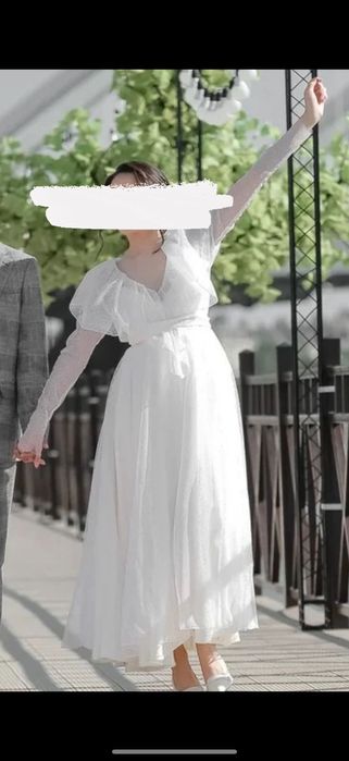 Платье белое свадебное