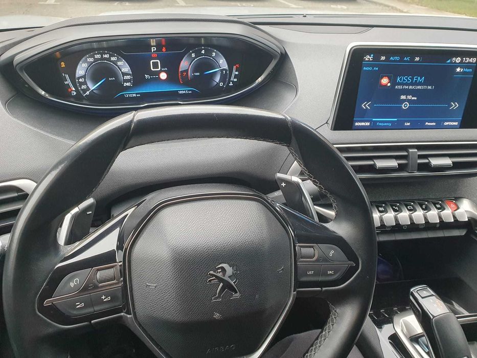 Peugeot 3008, an 2019, 180CP, 140.000km