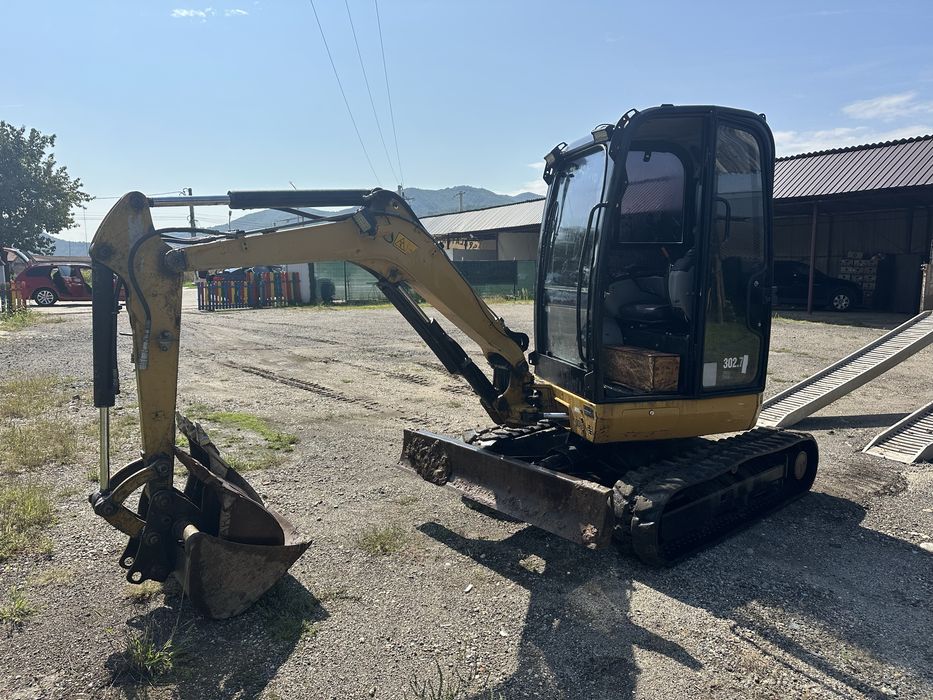 Vand miniexcavator cat 302.7