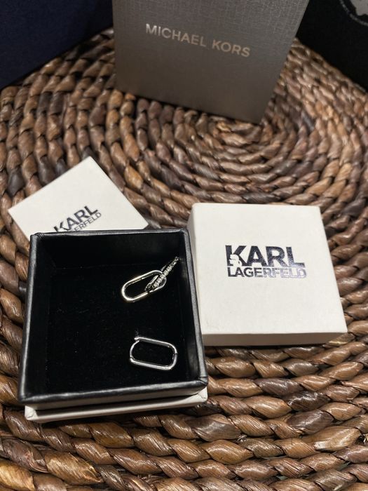 Дамски обеци Karl Lagerfeld нямалени