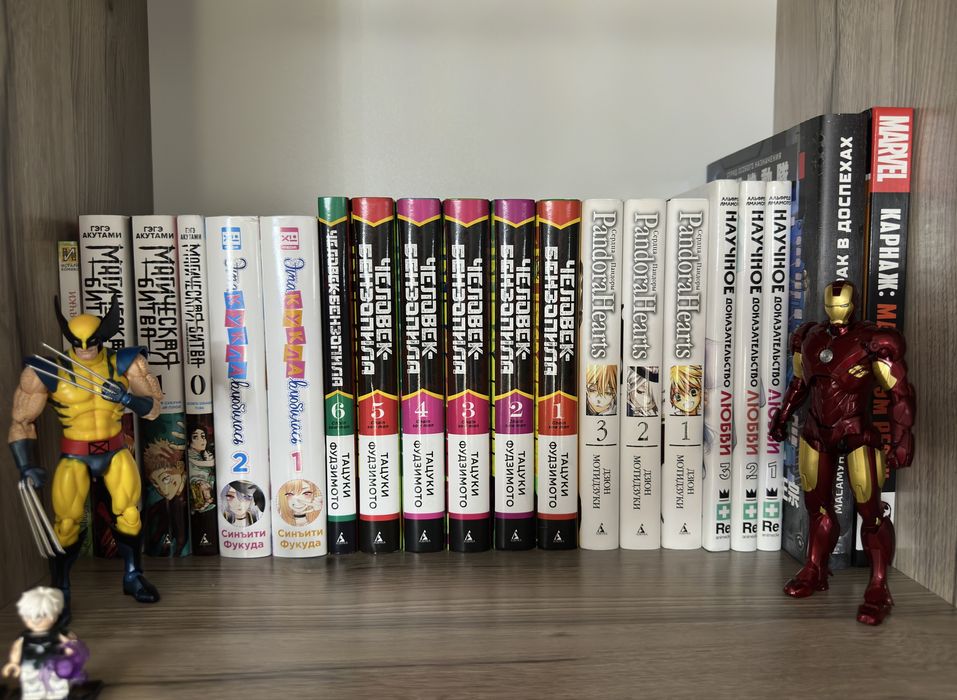 Продается ВСЕ манги и фигурки