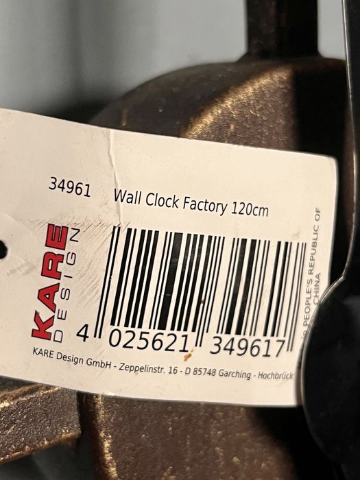 Ceas perete Kare Design - 120cm