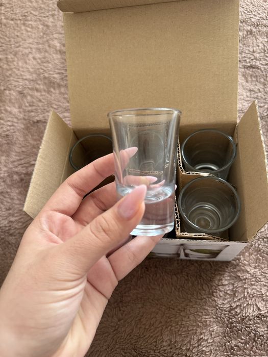 рюмки для водки стеклянные