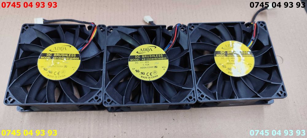 ventilator ventilatoare ADDA 48v 1.15A turatie mare 12x4cm pret pe buc