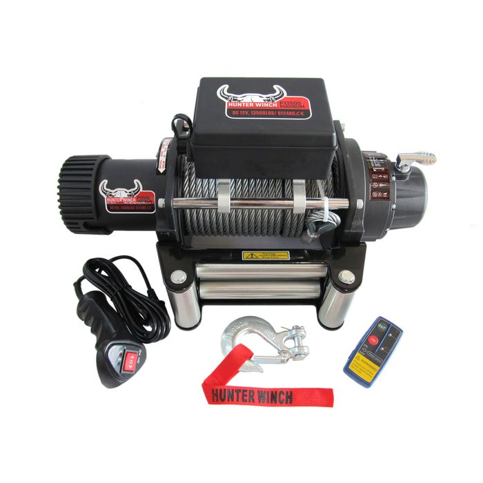 Лебедка HUNTER WINCH P13500 MAGNUM 12V 13500lbs