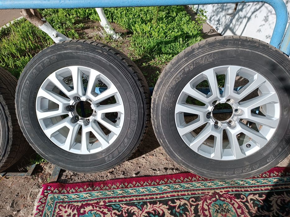 Диски с резиной на Прадо