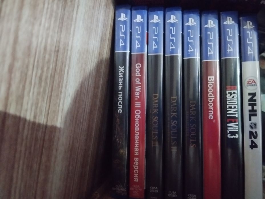 Продаю игры на PS 4.