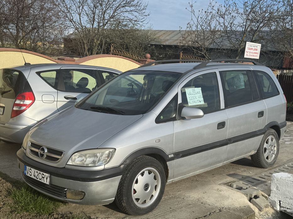Opel Zafira 2.0 Diesel, 7 locuri.