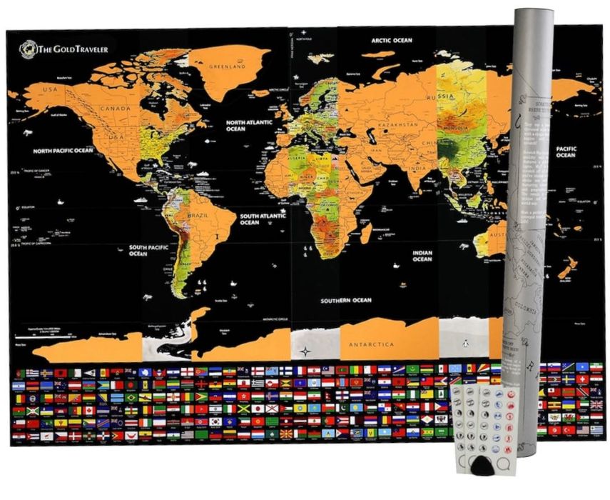 Harta lumii razuibila mare