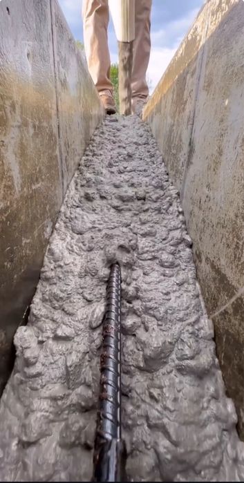 Заливаем фундамент!